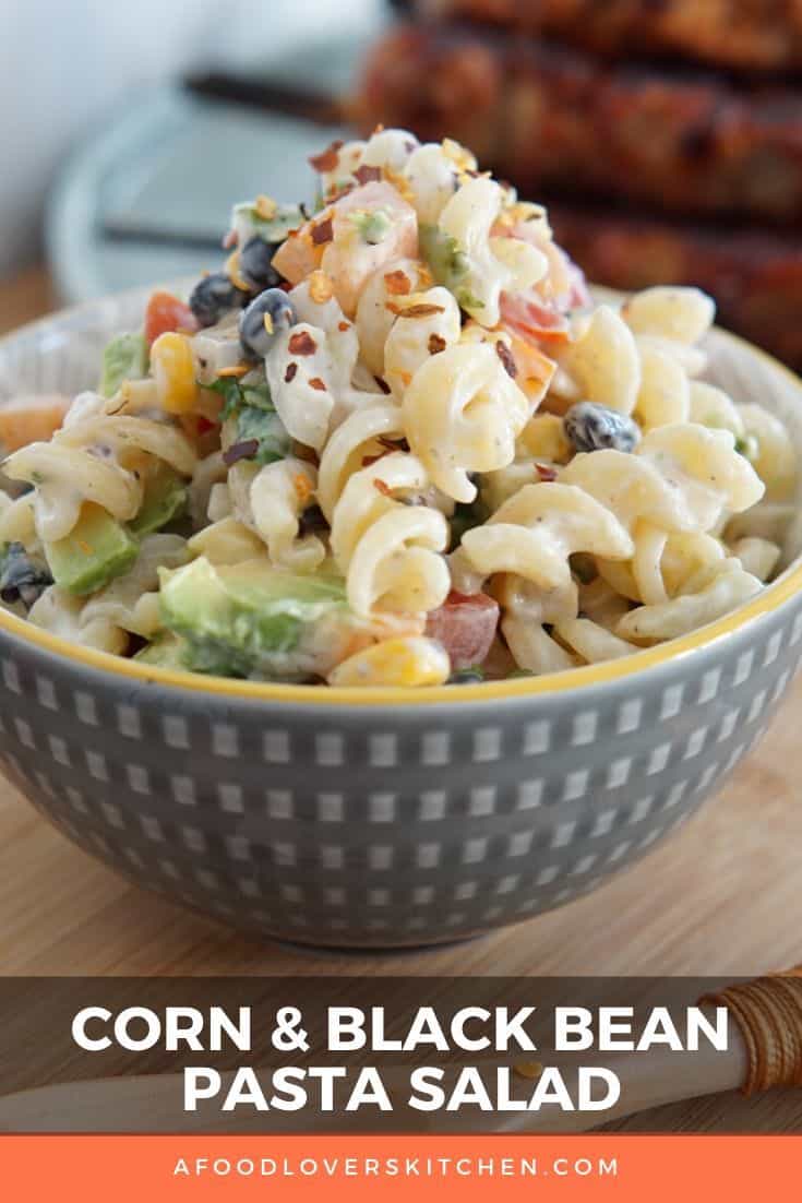 Corn & Black Bean Pasta Salad