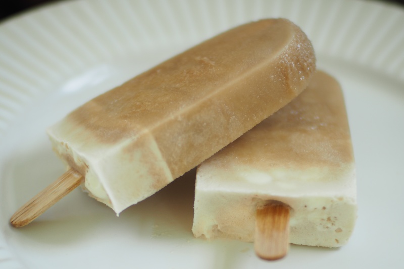 Root Beer Float Popsicles