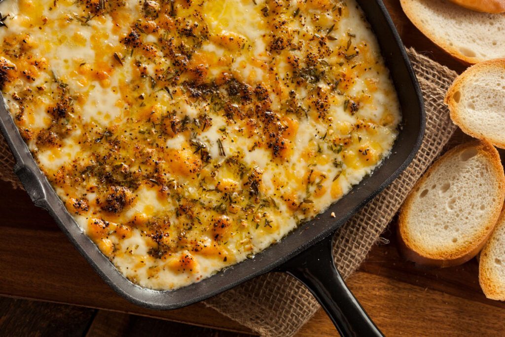 Baked Fontina Cheese Dip