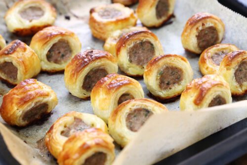 Puff Pastry Sausage Roll