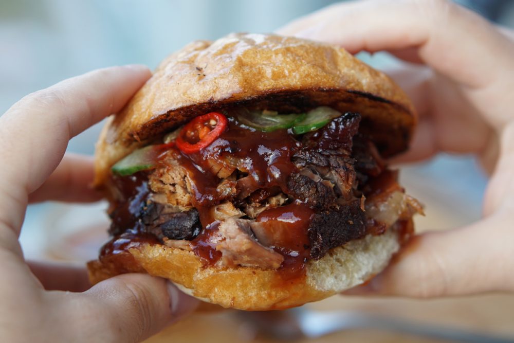 BBQ Beef Brisket Buns
