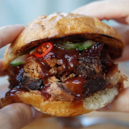 BBQ Beef Brisket Buns