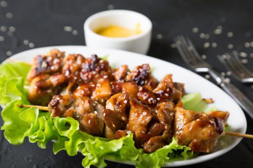 Teriyaki Chicken Skewers