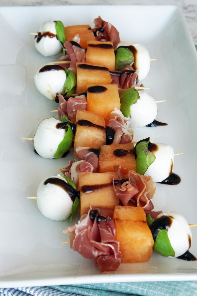 Prosciutto & Melon Appetizer Skewer