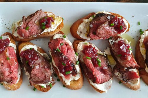 Steak Crostini