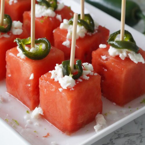 Watermelon Margarita Bites