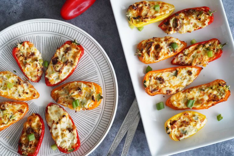 cream cheese stuffed peppers
