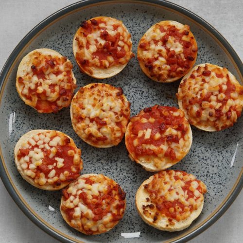 Air fryer bagel bites