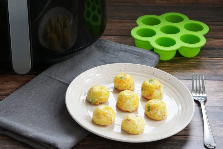 Air fryer egg bites
