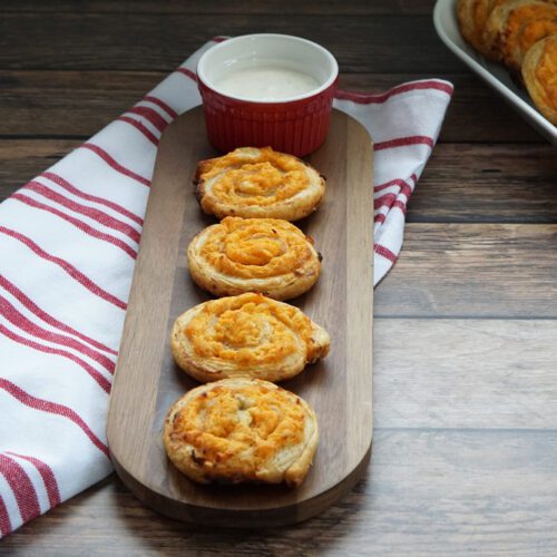 buffalo chicken pinwheels