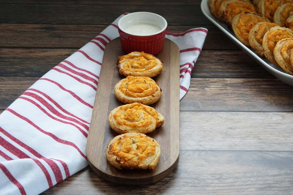 buffalo chicken pinwheels