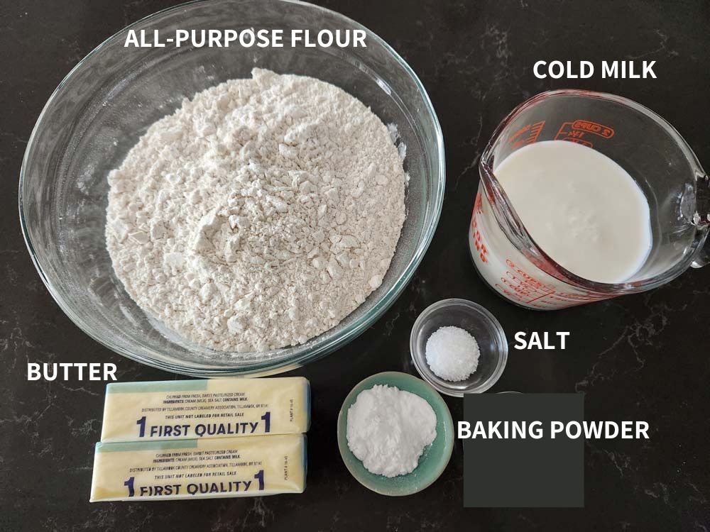 ingredients for air fryer biscuits