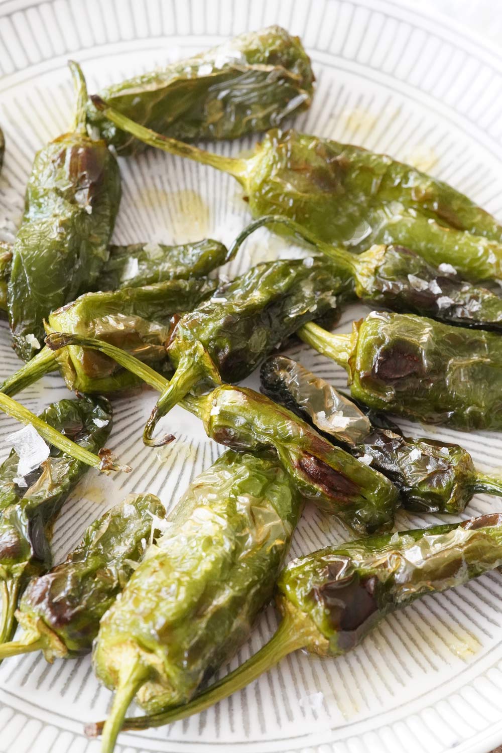 Air fryer shishito peppers