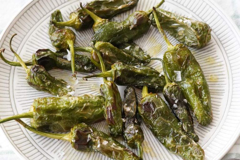 Air fryer shishito peppers