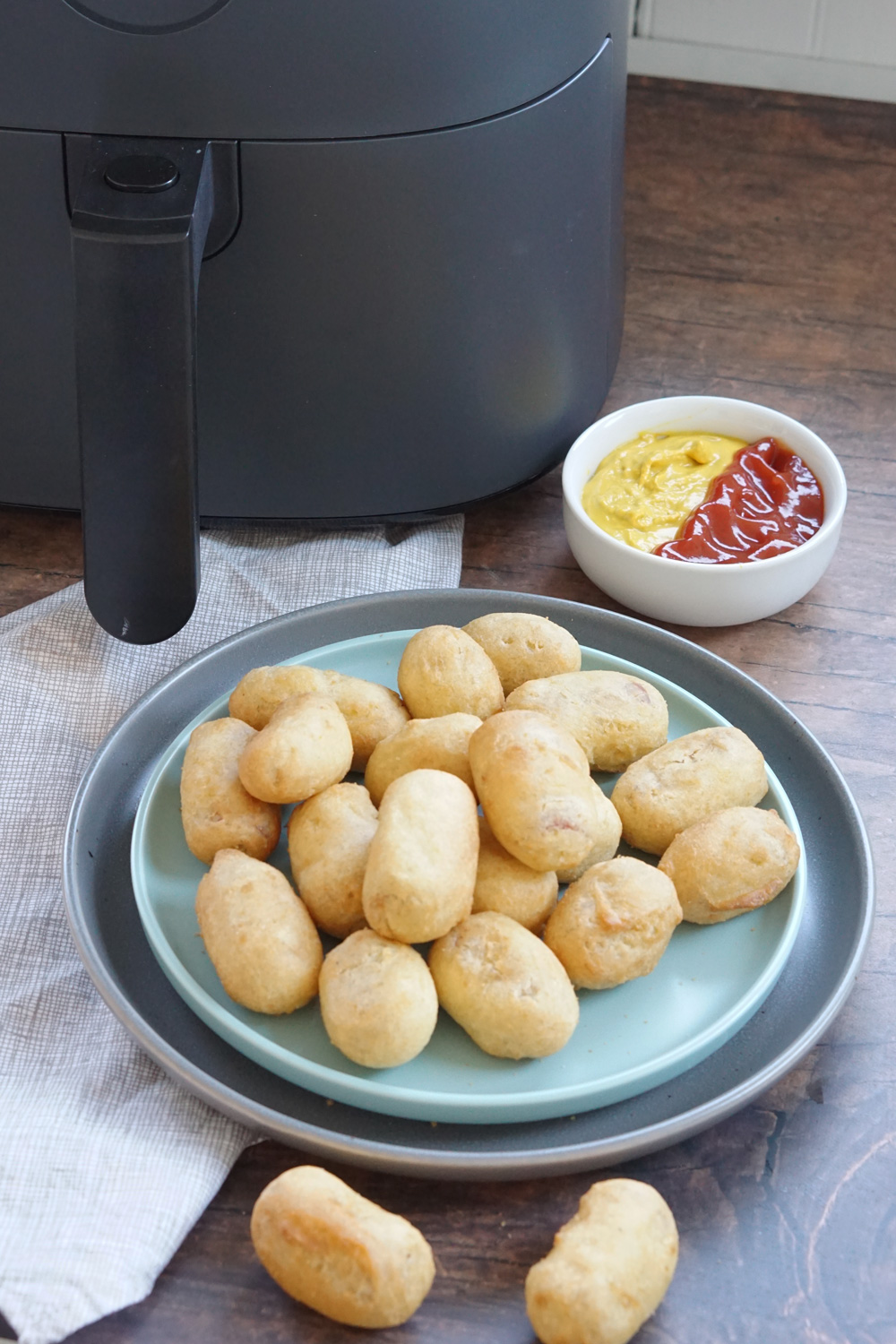 air fryer corndogs