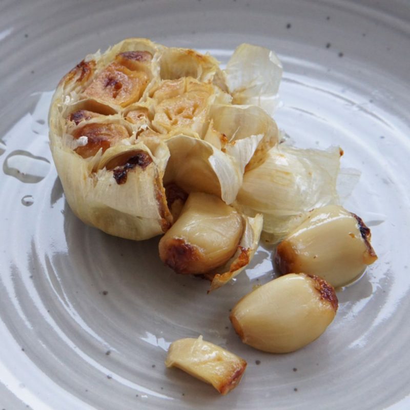 Roasted garlic