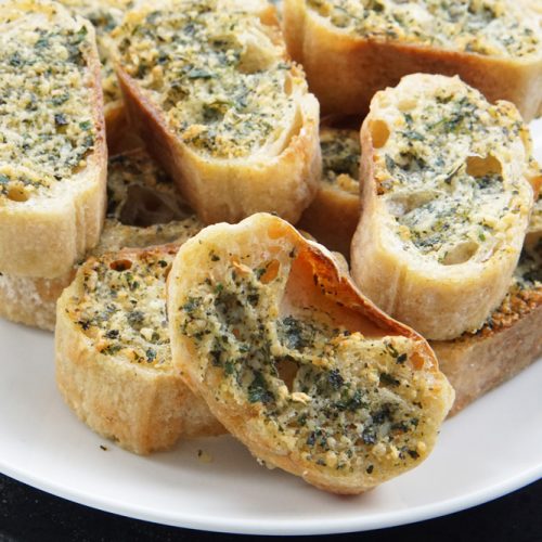 Air fryer garlic bread