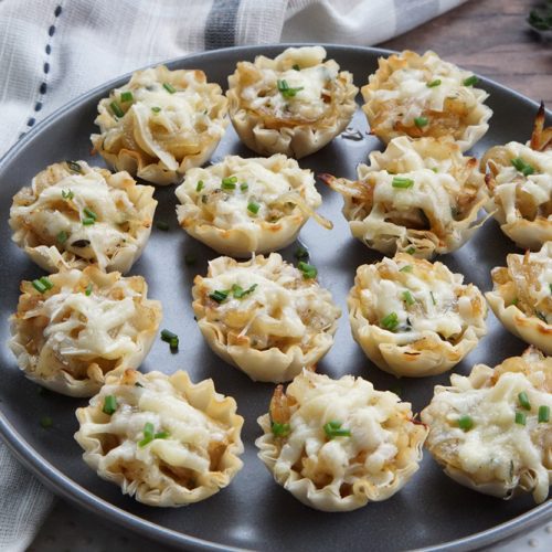 French onion soup bites