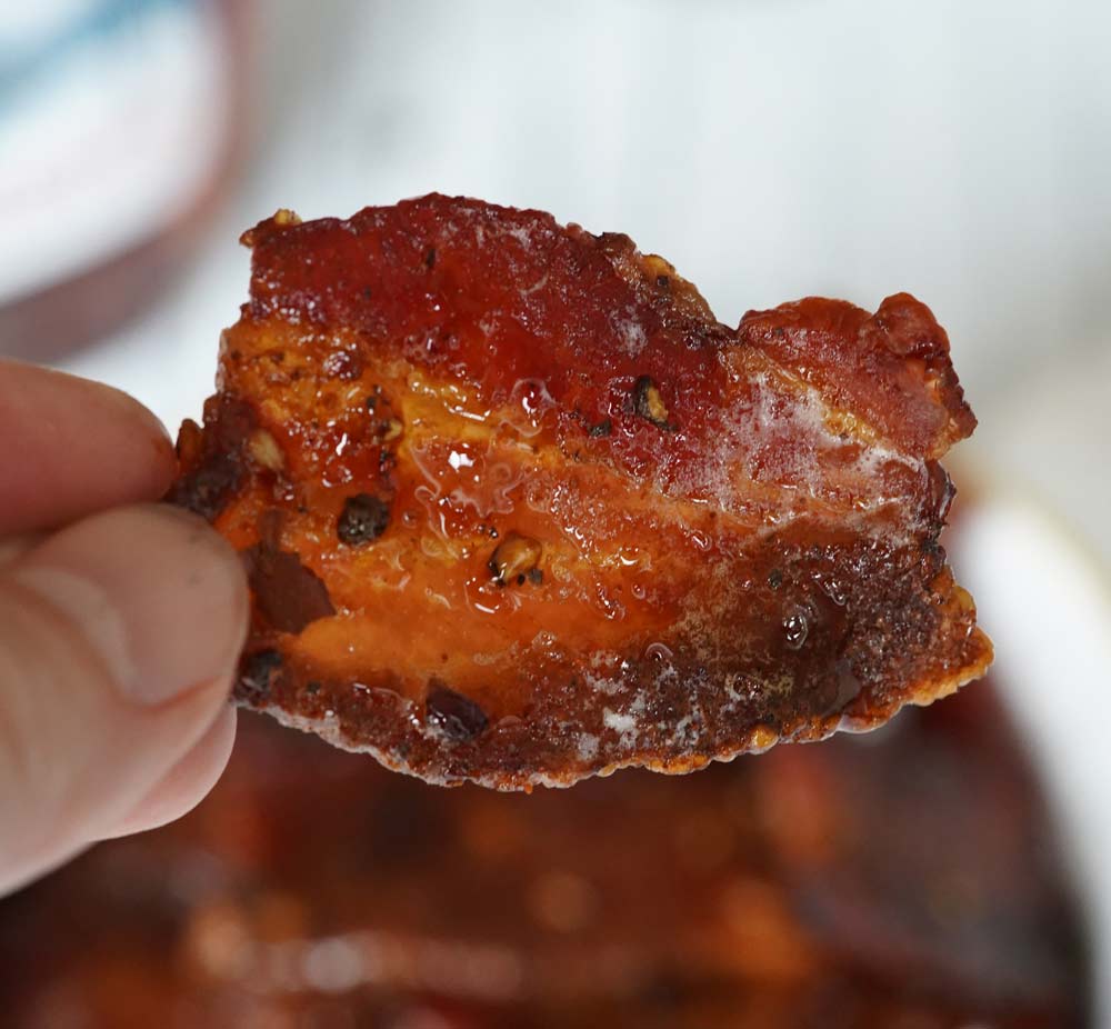 A piece of million dollar bacon