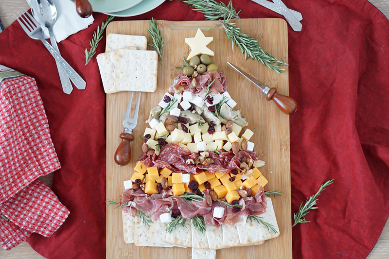 Christmas charcuterie board