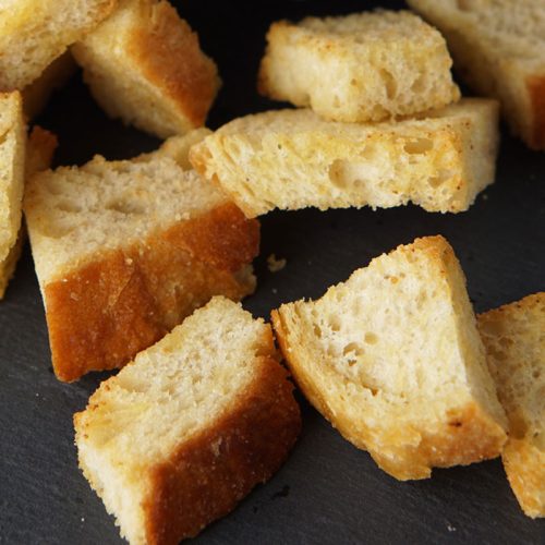 Air fryer croutons