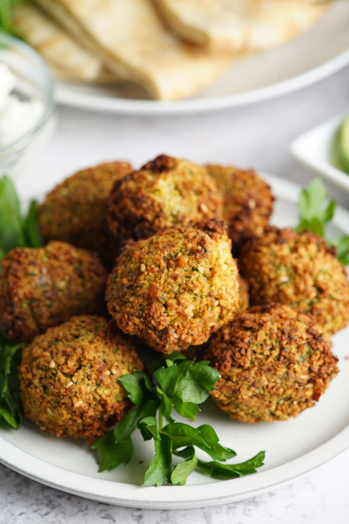 Air fryer falafel
