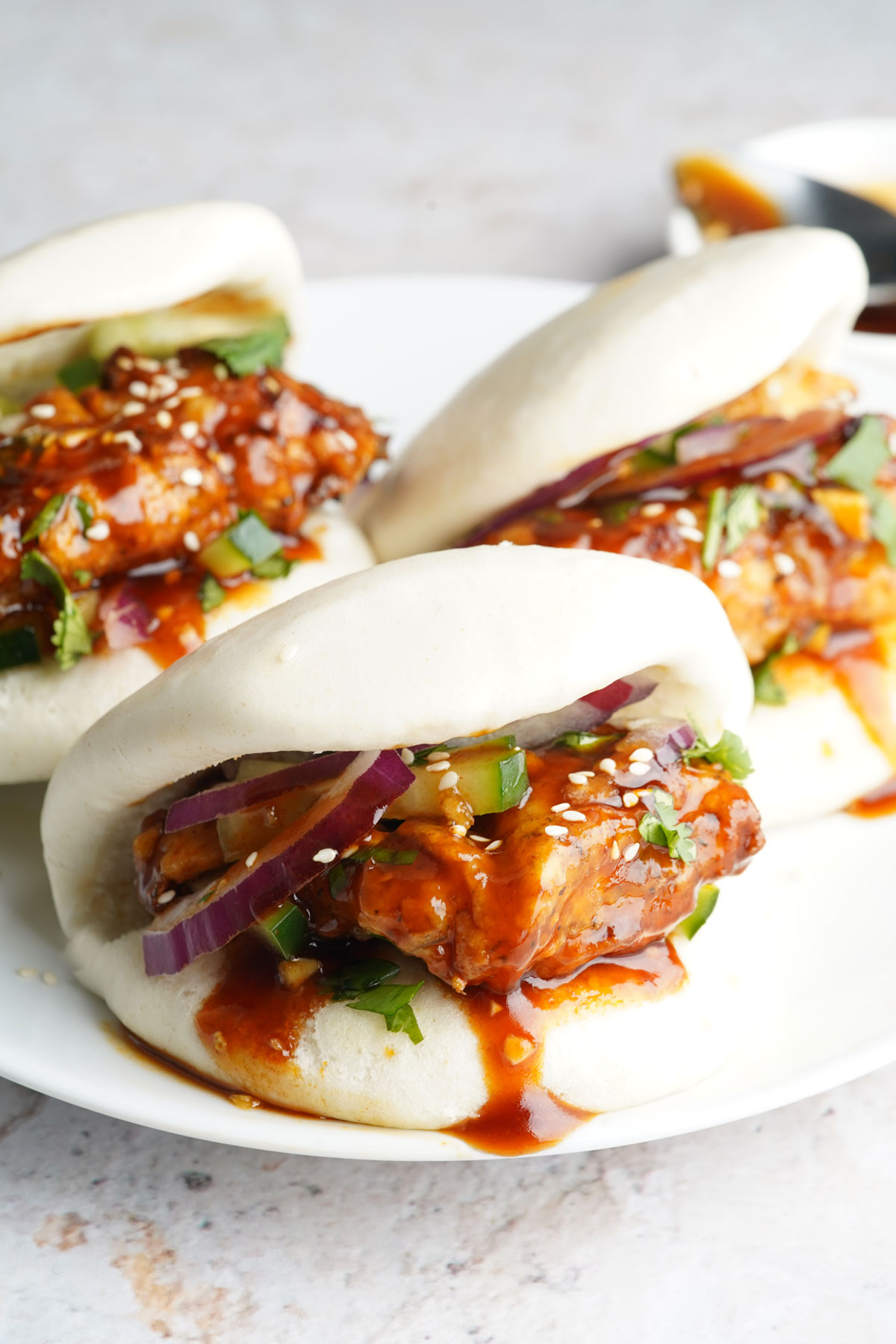 korean chicken bao
