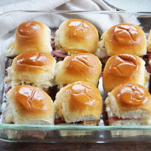 Reuben sliders