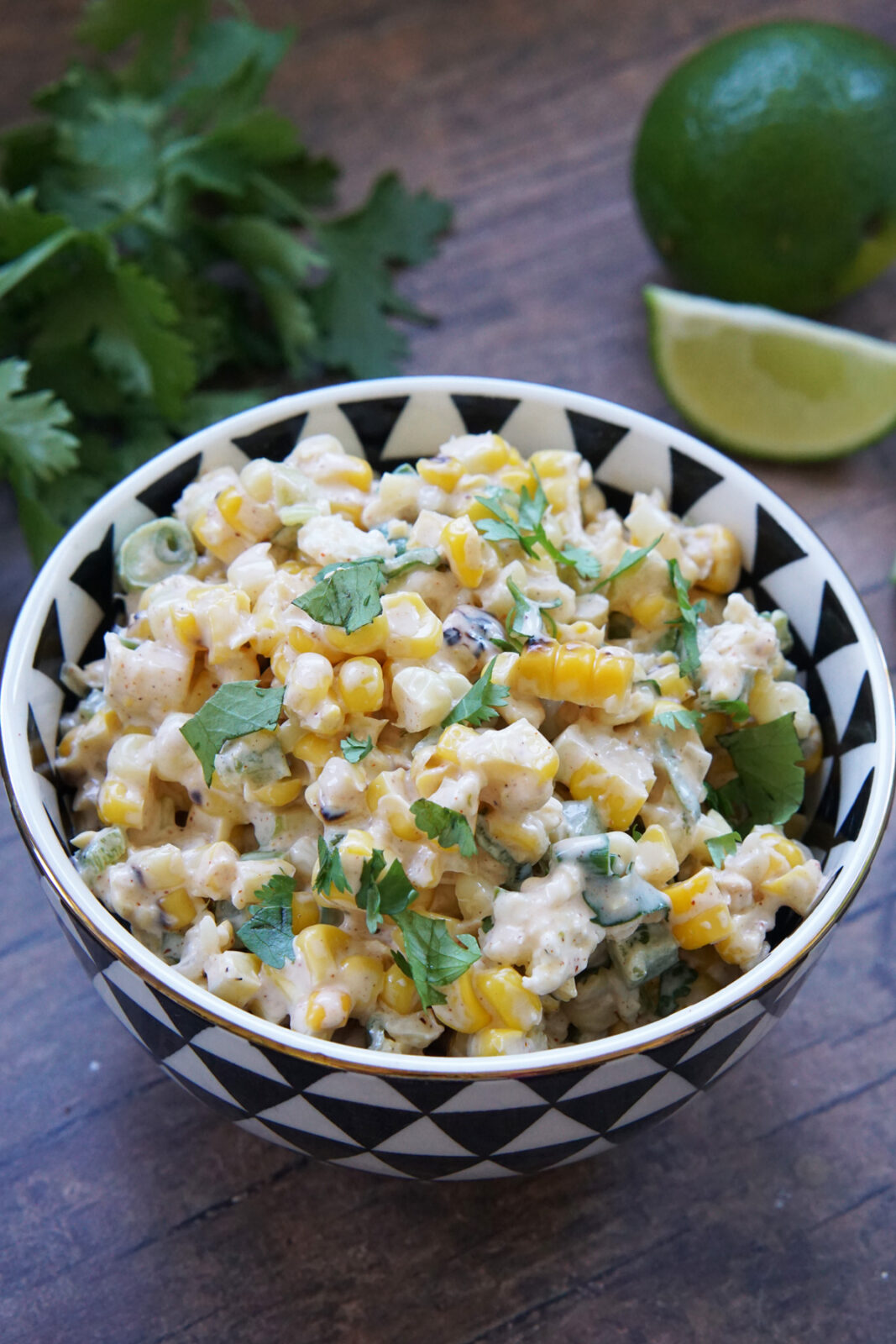 Mexican street corn salad