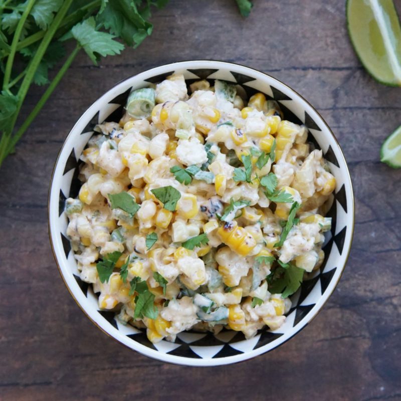 Mexican street corn salad