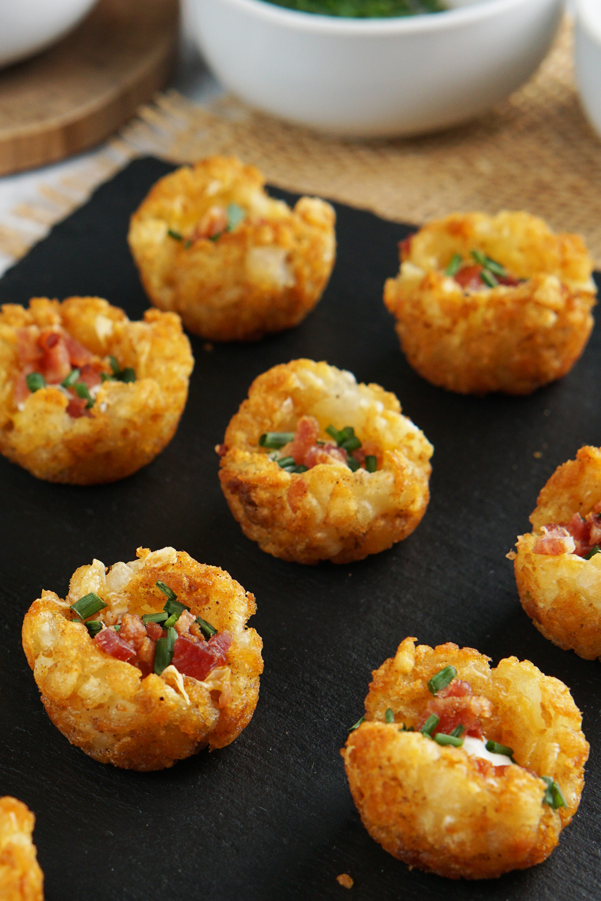 Loaded tater tots