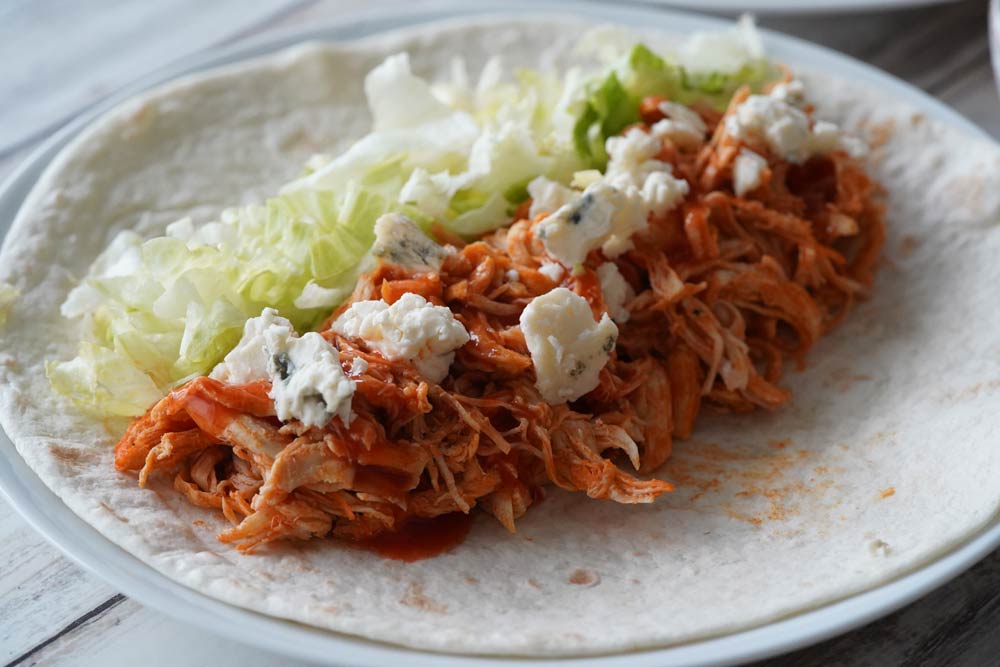buffalo chicken wrap