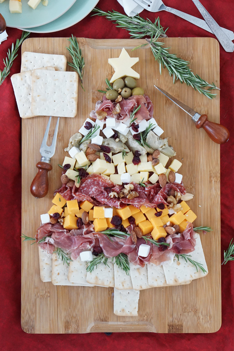 Christmas charcuterie board