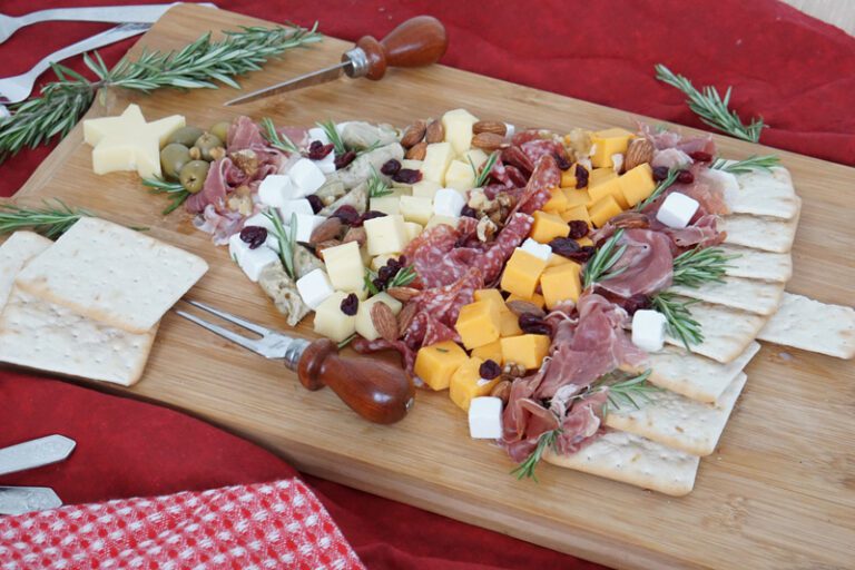 Christmas charcuterie board