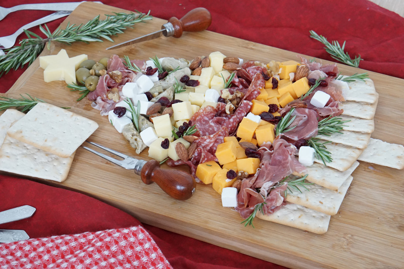 Christmas charcuterie board