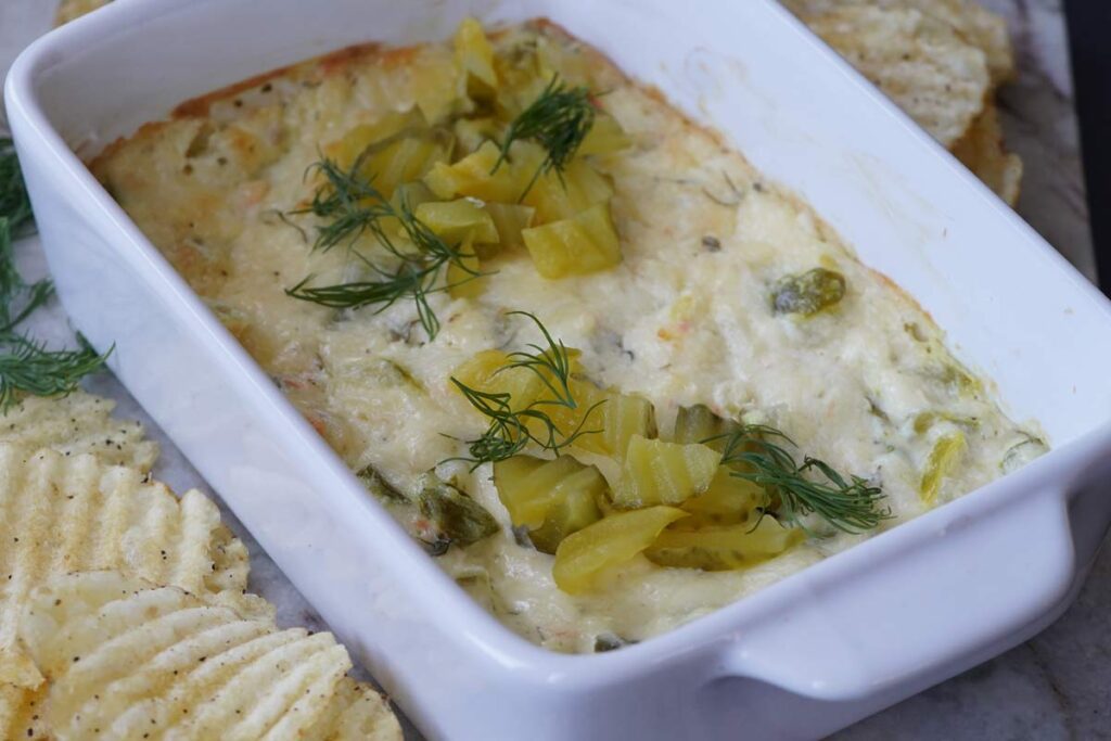 hot dill pickle dip