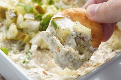 hot dill pickle dip
