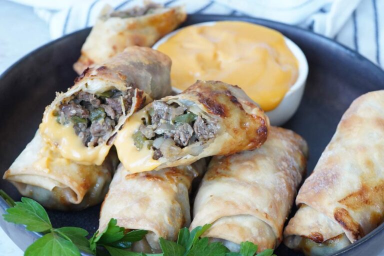 philly cheesesteak eggroll