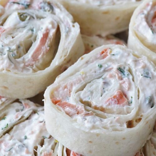smoked salmon pinwheels