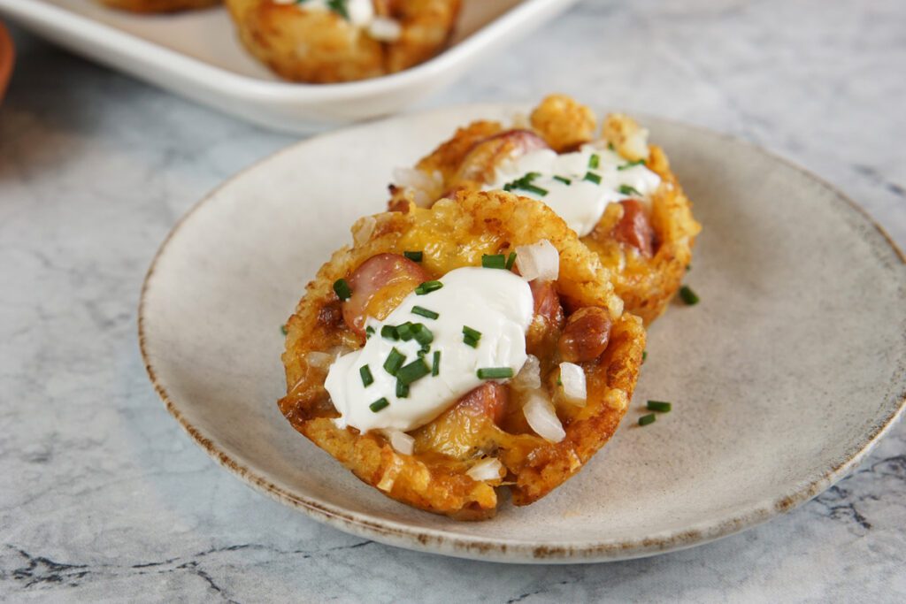 tater tot chili cups