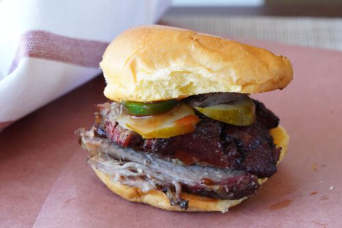 brisket slider