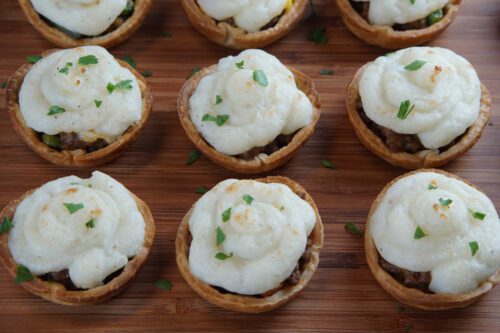 mini shepherd's pies