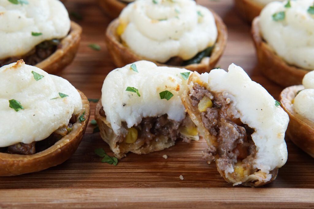 mini shepherd's pies