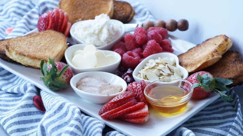 valentine's day toast board