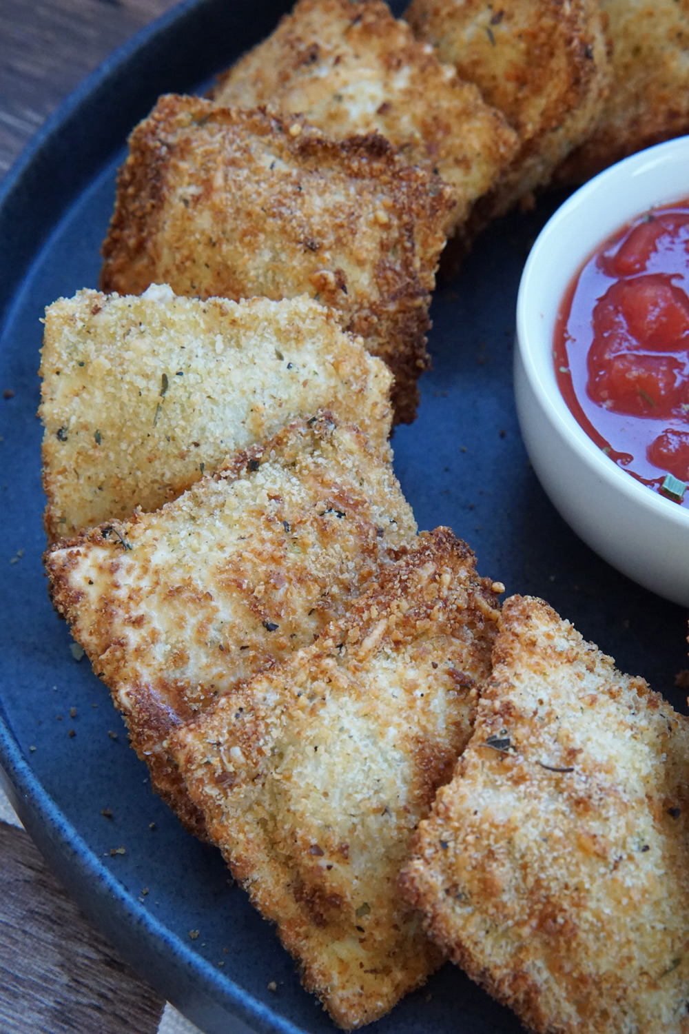crispy ravioli