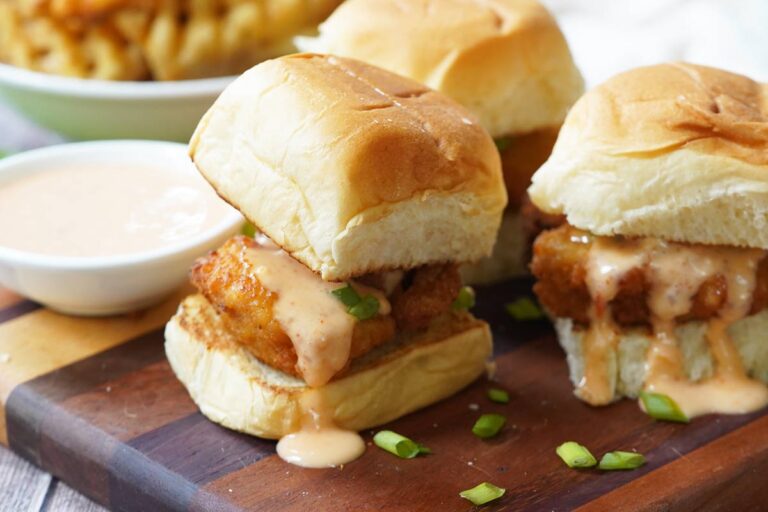 bang bang chicken sliders