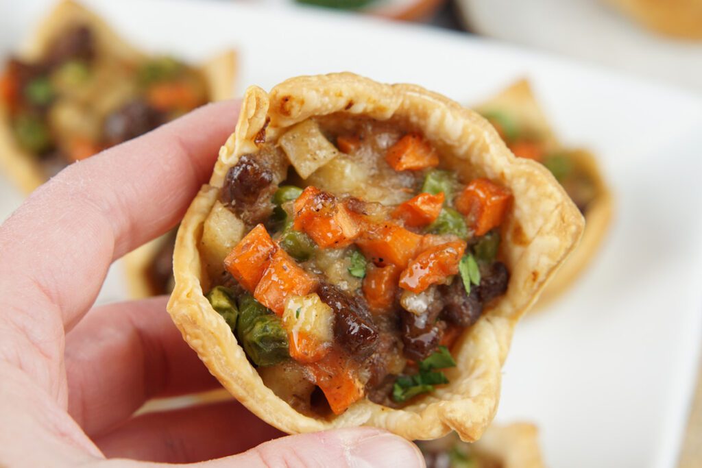 Mini Beef and potato pies