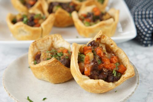 Mini Beef and potato pies