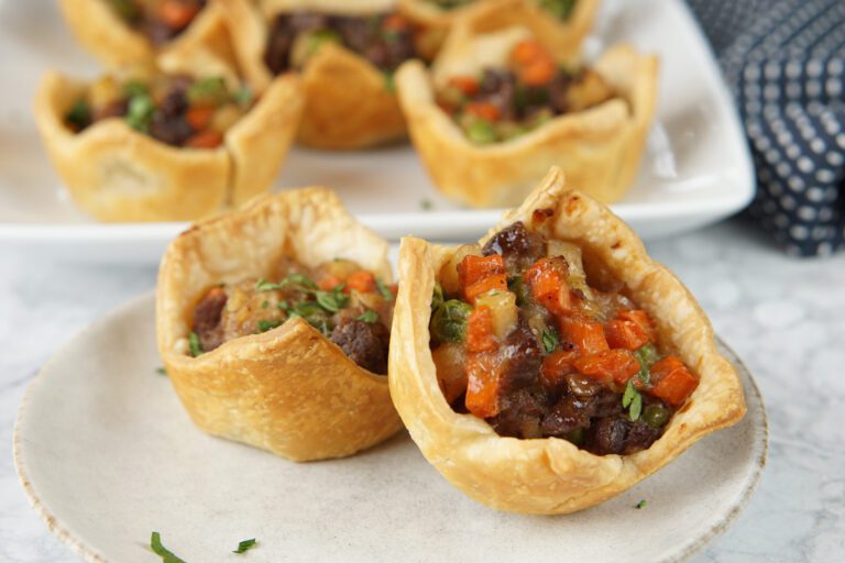 Mini Beef and potato pies