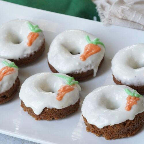 carrot cake donuts